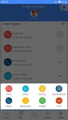 GOQii android App screenshot 8
